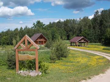 Фото номера Дом с 3 спальнями Дома для отпуска Guest House Kalniņi г. Карли 78