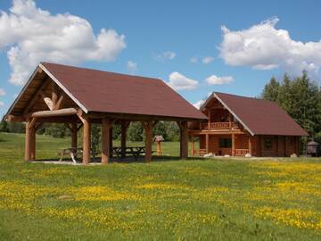 Фото номера Дом с 3 спальнями Дома для отпуска Guest House Kalniņi г. Карли 14