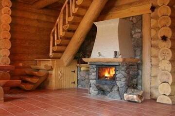 Фото номера Дом с 3 спальнями Дома для отпуска Guest House Kalniņi г. Карли 9