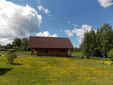 Фото номера Дом с 3 спальнями Дома для отпуска Guest House Kalniņi г. Карли 38