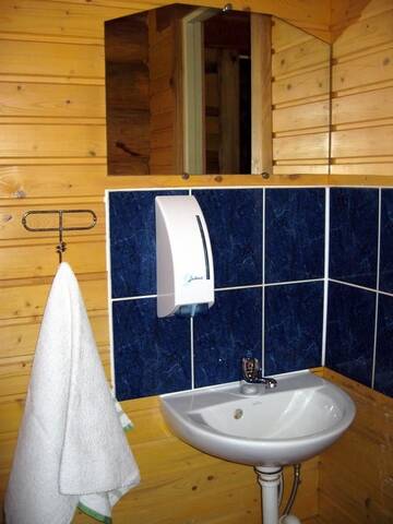 Фото номера Дом с 3 спальнями Дома для отпуска Guest House Kalniņi г. Карли 33
