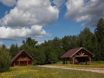 Фото номера Дом с 3 спальнями Дома для отпуска Guest House Kalniņi г. Карли 39