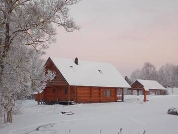 Фото номера Дом с 3 спальнями Дома для отпуска Guest House Kalniņi г. Карли 100